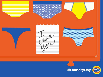 Tide Laundry Day Social Posts