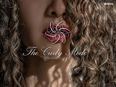 The Curly Mode | Logo | Branding branding brandmark curly identity logo logos sign zennoz