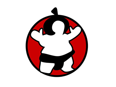 Sumo Guy Logo fun logo sumo