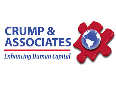 Crump & Associates Logo consulting earth globe logo puzzle