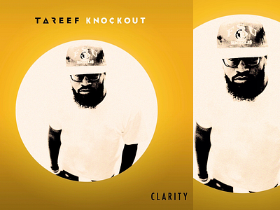 Clarity Album Art album art clarity gold gradient grainy hip hop music rap