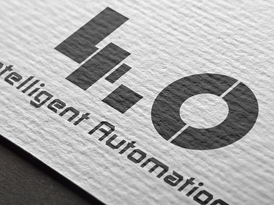 Logo and corporate design for Intelligent Automation corporate branding design logo