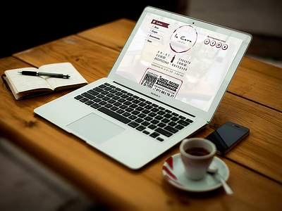 "La Cava" cafe website bar branding cafe cava design lacava web web design webdesign website wibebar wine