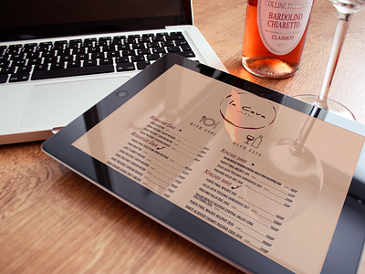 LaCava bar web menu bar barmenu cava design menu web web design webdesign website wine