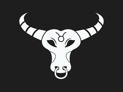 the Zodiac Sign / Taurus branding design horoscope icon logo sign ui ux vector zodiac