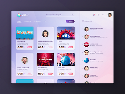 Design for Ellsker Social Network