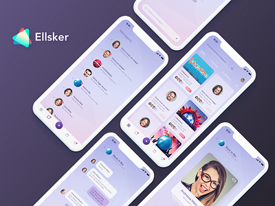 Mobile Version for Ellsker Social Network