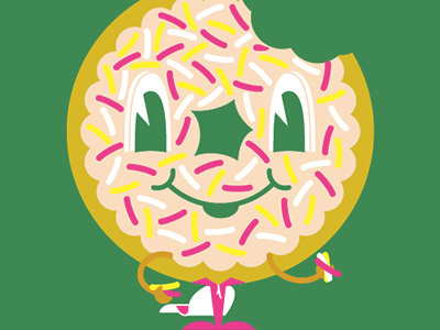 Sprinkles donut illustration sprinkles