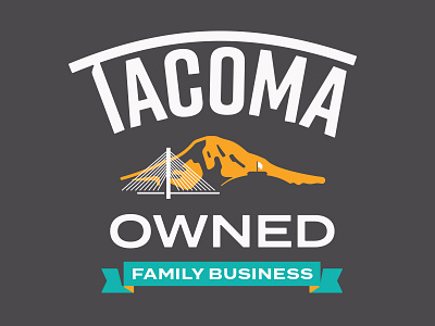 Mt. Tacoma illustration mountain rainier tahoma