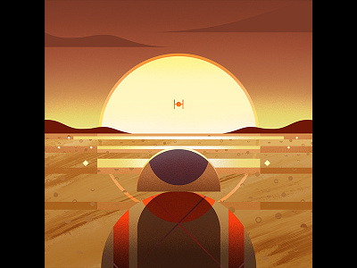 May the 4th art color concept design illustration star wars