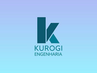 Kurogi Engenharia brand logo logo design