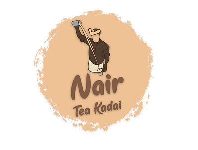 tea kadai branding brand company branding design illustration logo vector