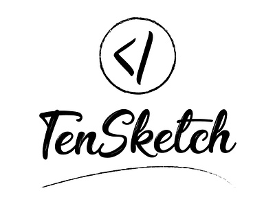 Ten Sketch- branding brand design logo typography