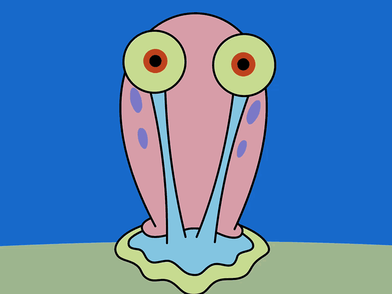 Gary 2d animation doodle gary gary the snail maginpanic nickelodeon spongebob spongebob squarepants toonboom