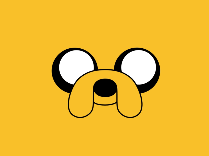 Jake / Adventure Time 2d adventure time animation cartoon network character daily dog doodle jake maginpanic motion graphics toonboom
