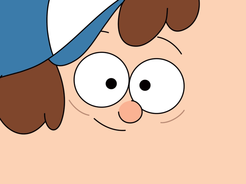 Dipper / Gravity Falls 2d animation character daily dipper disney disneyxd doodle gravity falls maginpanic motion graphics toonboom