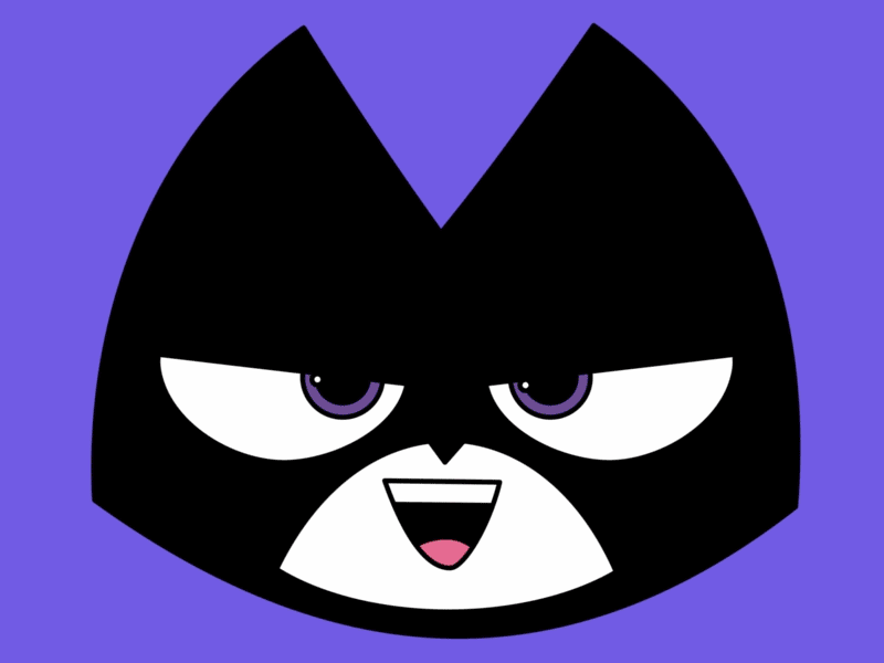 Raven / Teen Titans Go 2d 2d animation 2d fx animation 2d cartoon network maginpanic raven teen titans teen titans go toon boom toonboom