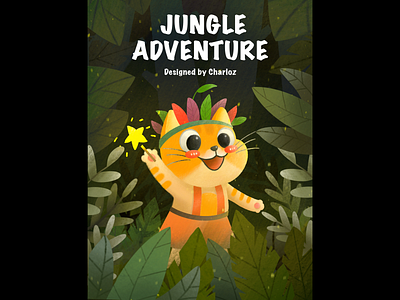 Jungle Adventure app cute design illustration pet profile