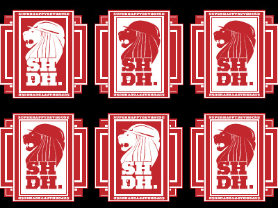 SHDH Preview lion merlion seal shdh singapore stamp tag