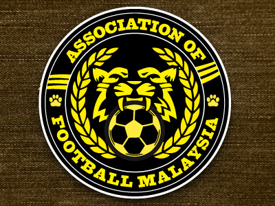Football Logo badge football giza tiger