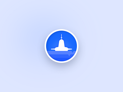 Submarine app design logo submarine ui