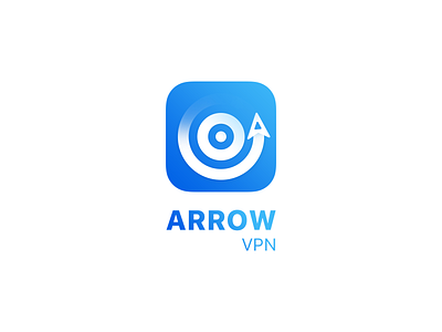 VPN LOGO app arrow branding design logo ui