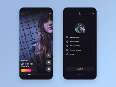 Social app design