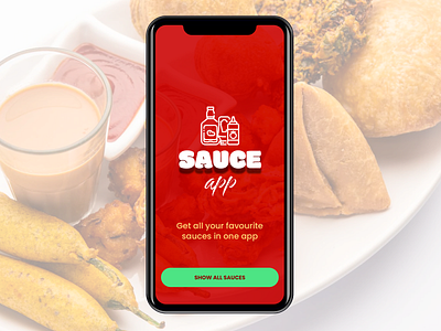 Sauce Brand App concept app design mobile mobile app onboarding ui ui design ux ux design warmup