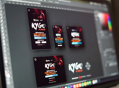 Kygo billboard design billboard branding clean design dribbble simple ui ux website