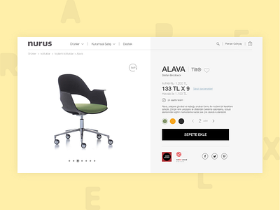 Product Page detail e commerce page product responsive ui ux web