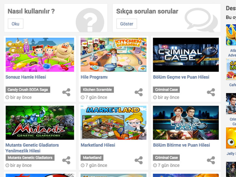 New Posts - Social Gaming Portal cheat gift post facebook ux ui social game
