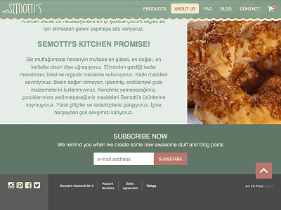 Semotti's Kitchen - About Us about commerce e commerce food kitchen ui ux