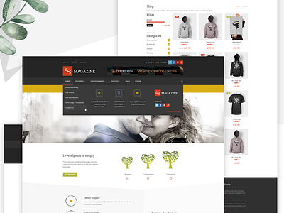 Website, e-commence template blog design e comerce e commerce shop landing design landing page ui ui design ux design website concept website design wordpress blog wordpress theme