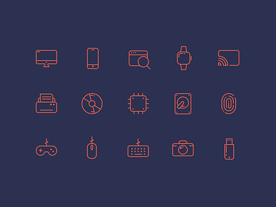 Device Icons by NIX on Dribbble