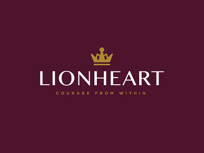 LionHeart brand courage debut dribble first shot heart lion logo