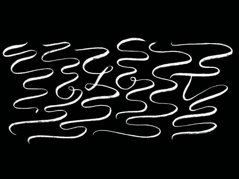 So Lost brush lettering hand lettering black and white lettering