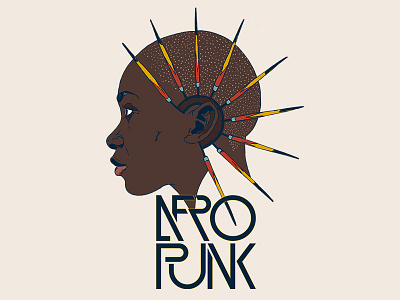AfroPunk afro black black power black woman punk