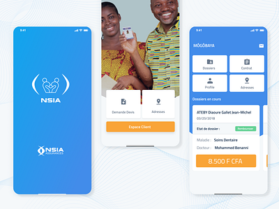 NSIA-Santé-Mobile app