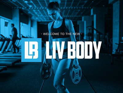 LivBody Brand Refresh black blue branding design guidelines logo