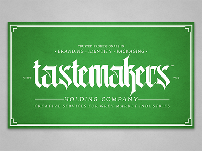 Tastemakers Branding