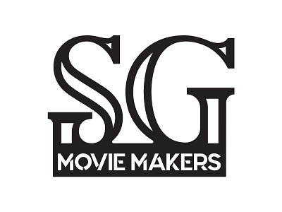 SG LOGO cinema logo event logo movie logo production logo sg logo studio logo