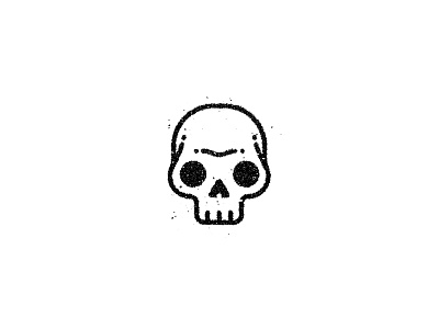 Skull avatar black illustration line skull texture vector