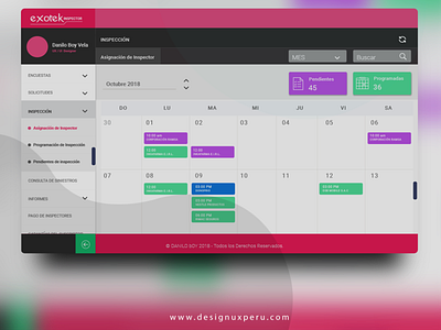 FREE DESIGN / Calendariode inspectores