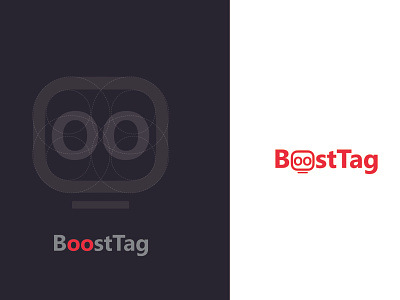 Boosttag Logo company design designux identy logo logo a day peruvian typography vector