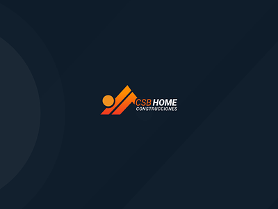 CSB HOME CONSTRUCCIONES LOGOTIPO app branding designux icon illustration logo typography ux web website