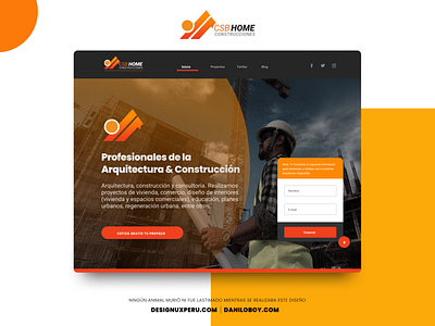 HOME WEB SITE- CSB HOME CONSTRUCCIONES