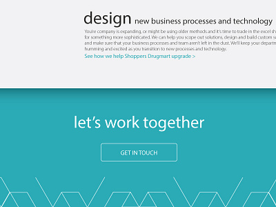 Big changes a-comin' branding graphic design parallax scrolling responsive web design
