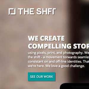 The Shft Home branding web design web development