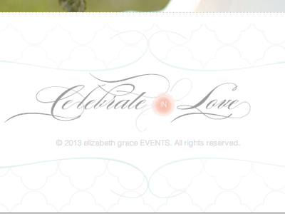 Girly Footer event planning footer girly love watercolour