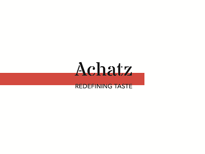 Achatz: Redefining Taste.